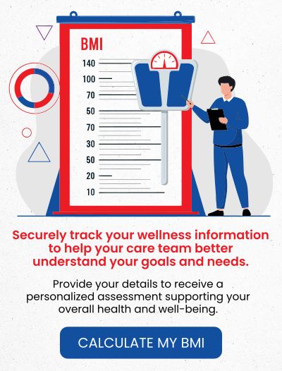 BMI Calculator to Track Your Weight Loss Progress at MedLife Primary and Urgent Care in McDonough, Buford, Norcross, Winder, Flowery Branch, and Conyers, GA
