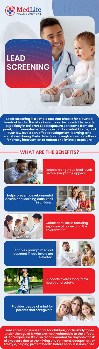 Common questions asked by patients: What is lead screening and why is it important for children? How is a lead screening test performed? What health concerns can lead screening help identify? Who may need lead screening based on risk factors? For more information, contact us or request an appointment online. We are conveniently located at 2035 Flat Shoals Rd SE, Conyers, GA 30013. We serve patients from Conyers GA, Covington GA, Lakeview Estates GA, Stonecrest GA, and surrounding areas. Common questions asked by patients: What is lead screening and why is it important for children? How is a lead screening test performed? What health concerns can lead screening help identify? Who may need lead screening based on risk factors? For more information, contact us or request an appointment online. We are conveniently located at 2035 Flat Shoals Rd SE, Conyers, GA 30013. We serve patients from Conyers GA, Covington GA, Lakeview Estates GA, Stonecrest GA, and surrounding areas.
