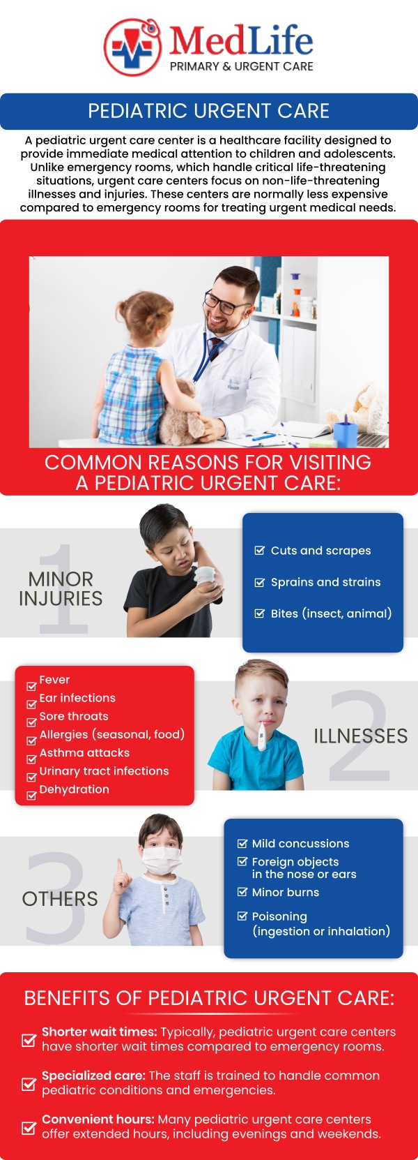 MedLife Primary & Urgent Care in Conyers, GA, delivers family-centered pediatric services designed to protect your child from infancy through adolescence. Balancing the thoroughness of primary care with the convenience of a walk-in clinic, our compassionate team is equipped to handle everything from routine well-child exams and school immunizations to immediate treatments for unexpected fevers, asthma flare-ups, and minor injuries. For more information, contact us or request an appointment online. We are conveniently located at 2035 Flat Shoals Rd SE, Conyers, GA 30013. MedLife Primary & Urgent Care in Conyers, GA, delivers family-centered pediatric services designed to protect your child from infancy through adolescence. Balancing the thoroughness of primary care with the convenience of a walk-in clinic, our compassionate team is equipped to handle everything from routine well-child exams and school immunizations to immediate treatments for unexpected fevers, asthma flare-ups, and minor injuries. For more information, contact us or request an appointment online. We are conveniently located at 2035 Flat Shoals Rd SE, Conyers, GA 30013.